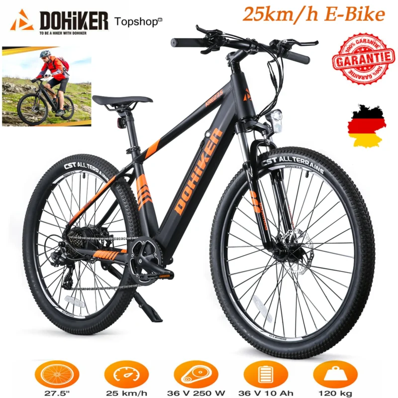 Dohiker KRE27.5 250W Elektro-Mountainbike