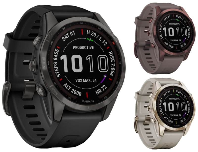 Garmin Fenix 7S SAPPHIRE SOLAR GPS