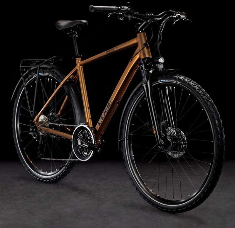 Cube Nature Pro Allroad gold´n´black