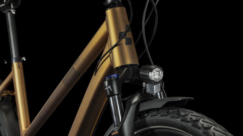 Cube Nature Pro Lady Allroad gold´n´black