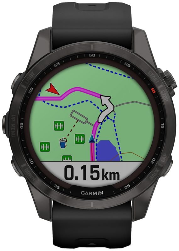 Garmin Fenix 7S SAPPHIRE SOLAR GPS