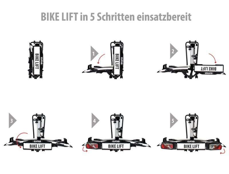 Eufab Bike Lift Fahrradträger